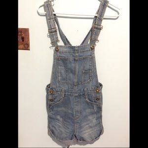 Free People Shorts Overalls